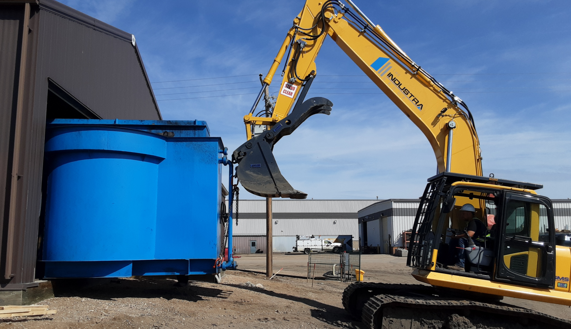 Industra CP Rail Moose Jaw Demo of water treatment system