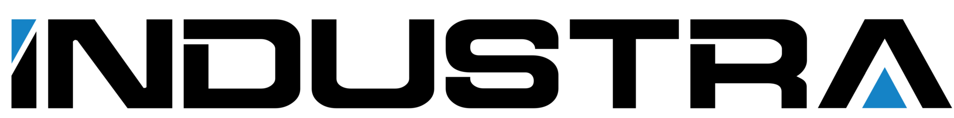 Industra 2020 Logo Black Letters Transparent Background