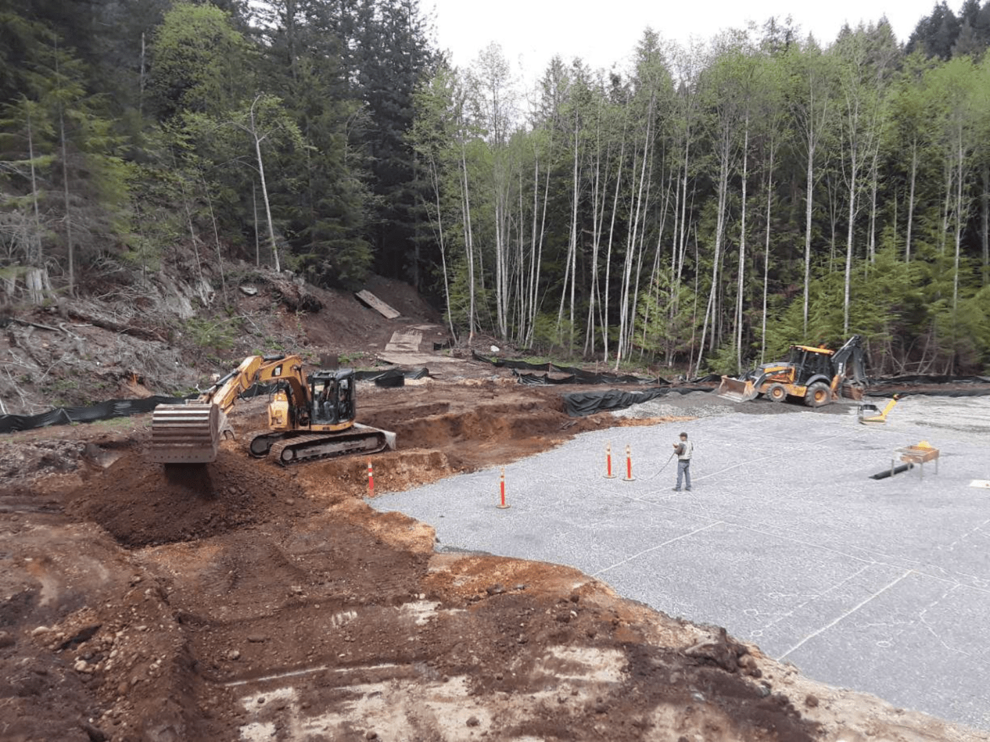 Industra Cove Bay WTP Bowen Island WTP area