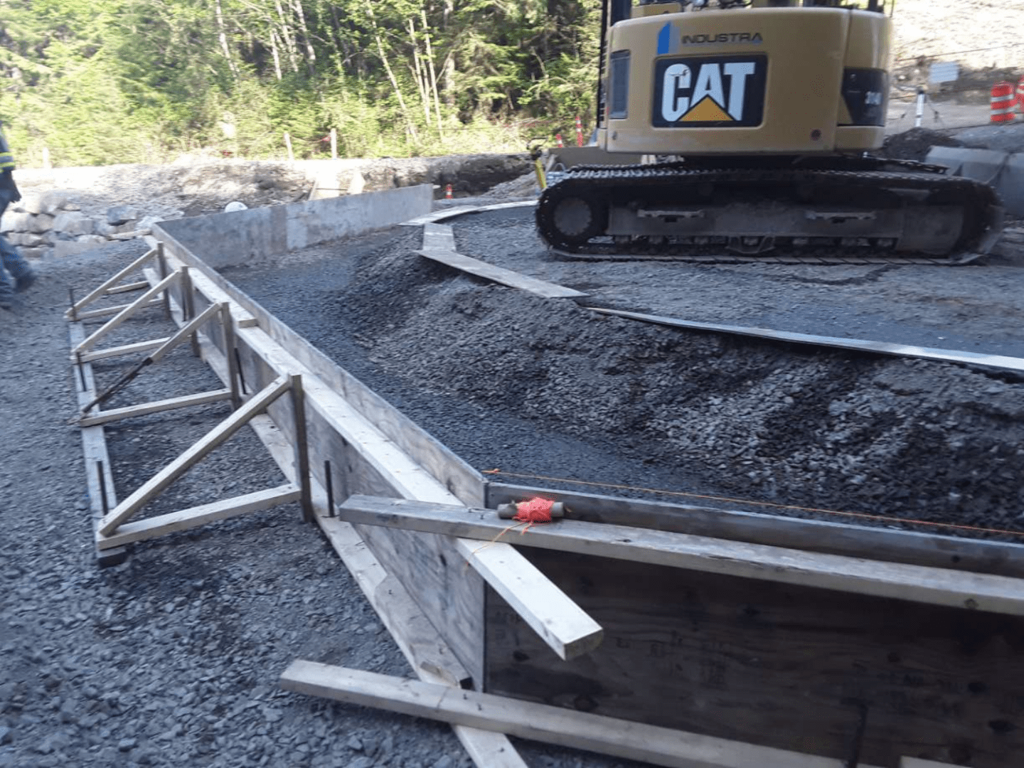 Industra Cove Bay WTP Bowen Island Reservoir forming