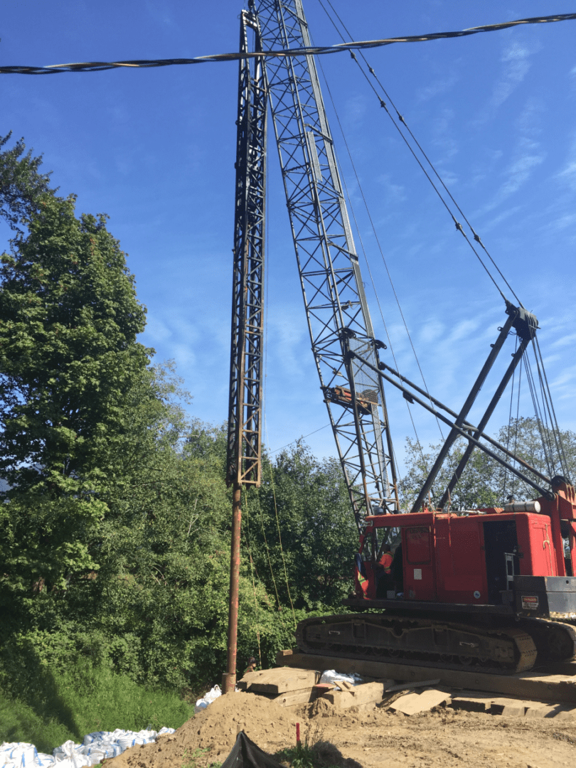 Industra Hammersley Project Pile driving