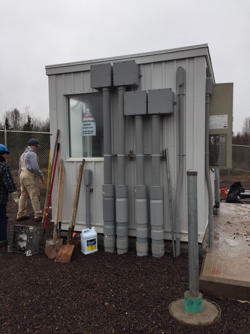 Polar Epsilon 2 Supporting Infrastructure Antenna Shelter Conduits