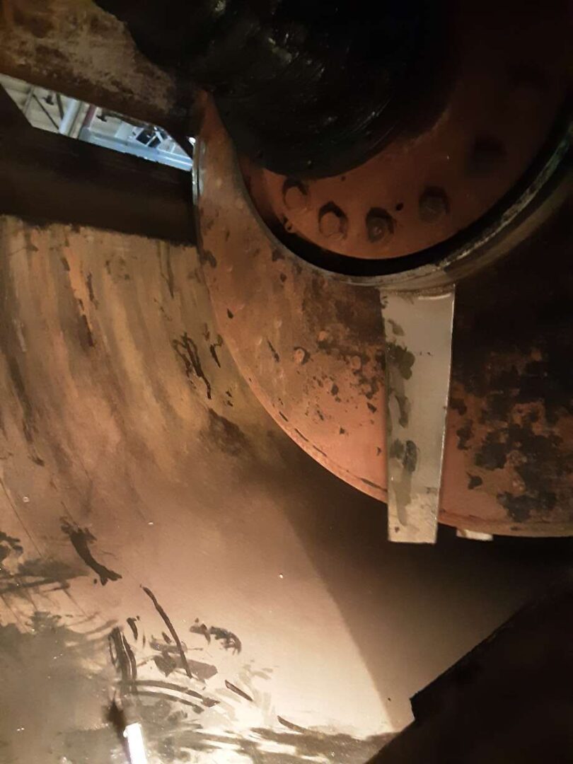 Industra West Coast Reduction Rotadisc Drier Drive Shaft Replacement