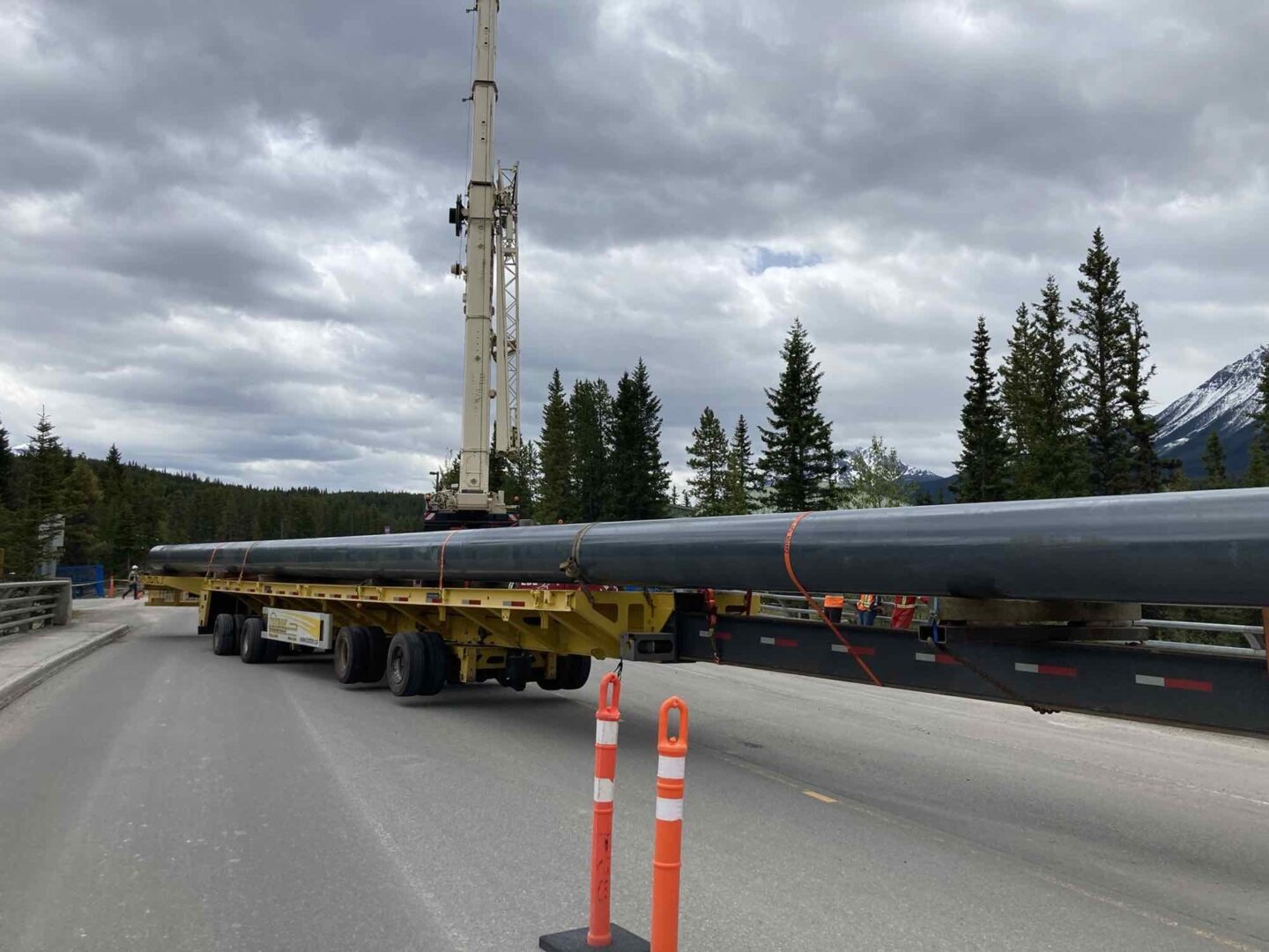 Industra Lake Louise Pipestone Waterline Crossing – Banff National Park 13