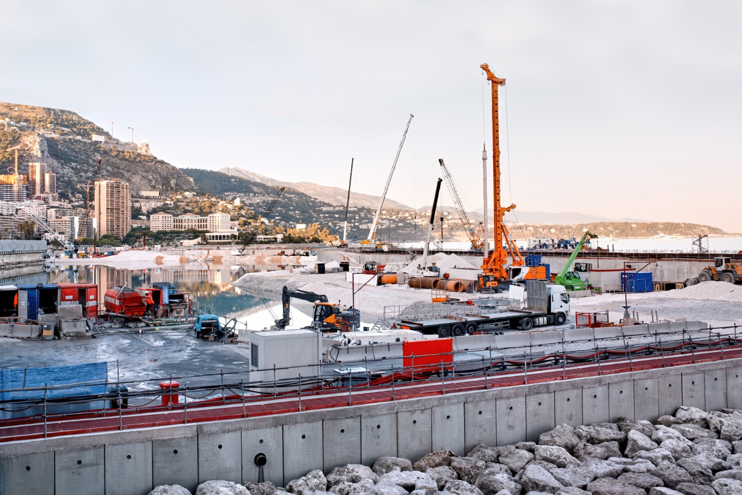 Marine Construction Improves Coastal Safety