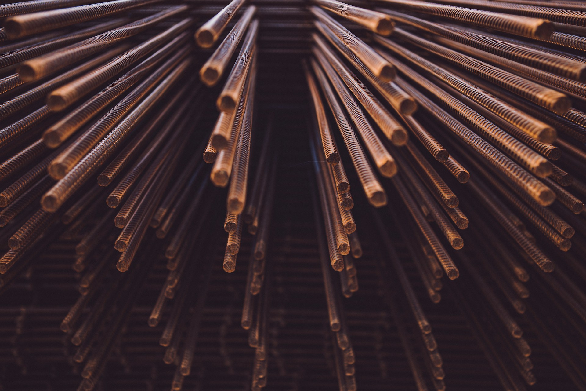 metal rods