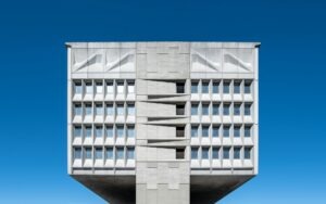 white and gray concrete building