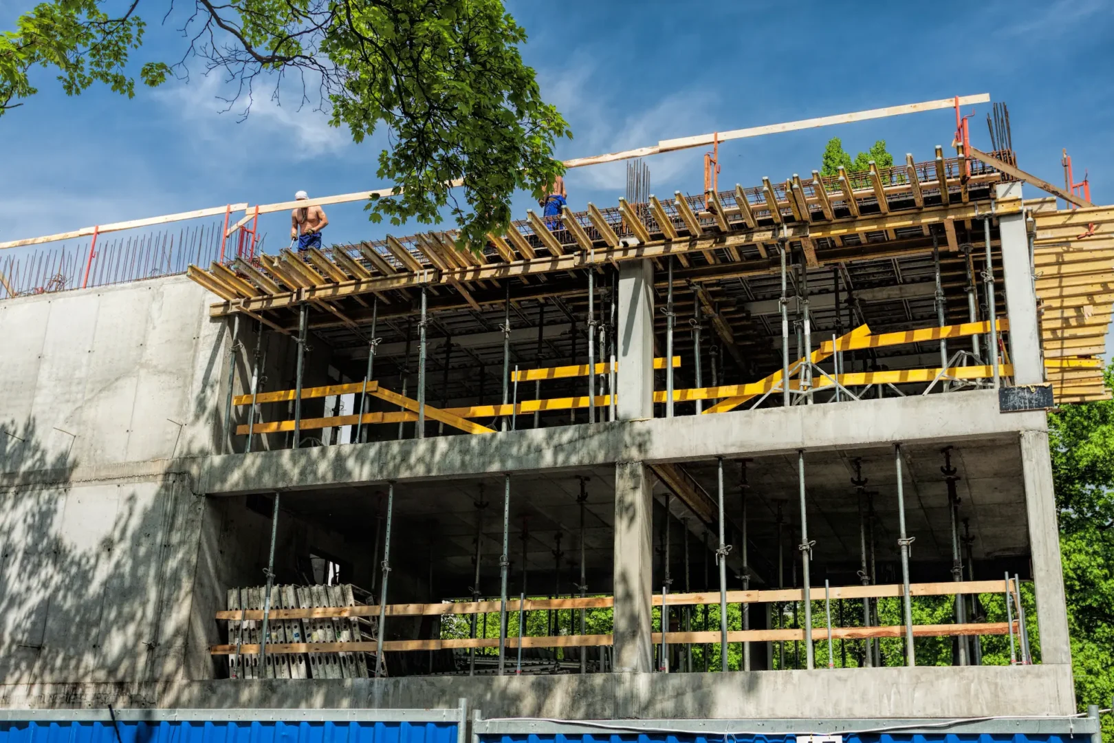 institutional building under renovations