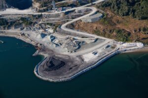 construction near the ocean