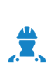 Icon – Onboarding (white with blue) Icon Onboarding (white with blue)