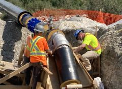 Industra Lake Louise Pipestone Waterline Crossing – Banff National Park 17