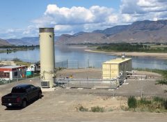 Kamloops Methane Gas Plant and Flare Stack