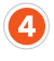 No4 orange